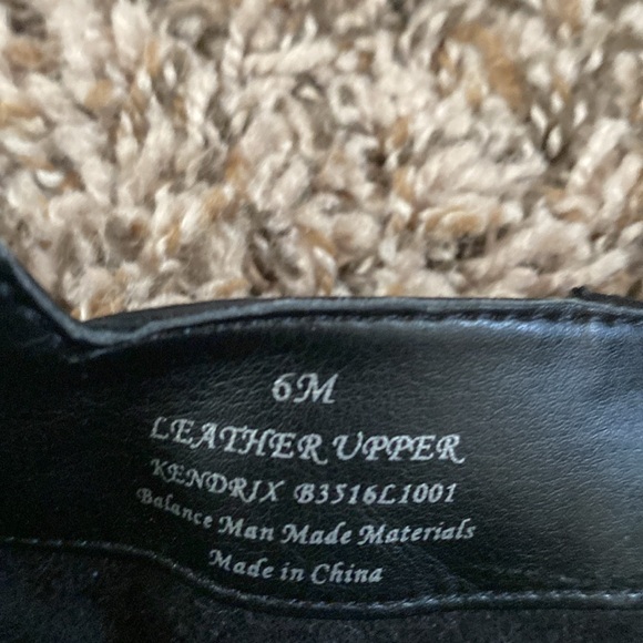 Sam Edelman Black Kendrix Leather Straps Heel Ankle Booties 6M - Picture 5 of 11